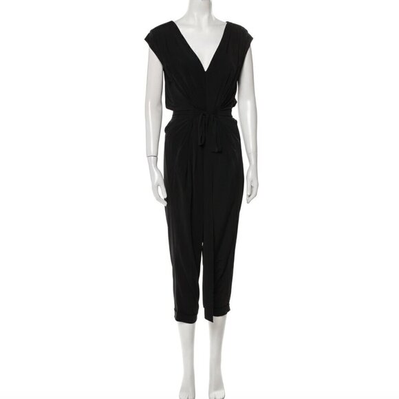 HELMUT LANG V-Neck Jumpsuit - Picture 3 of 12